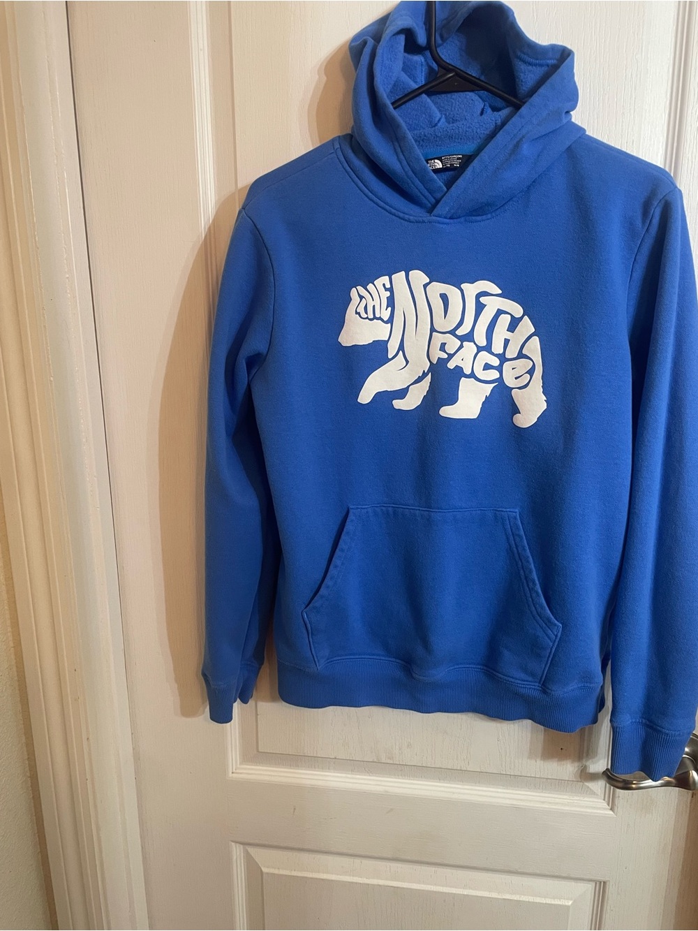 The North Face kids Blue Pullover Hoodie Sweater